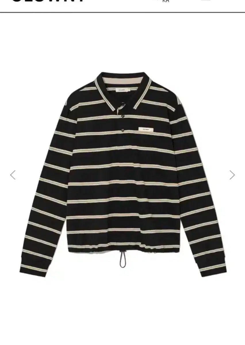 GLOWNY グロウニー TERRY PK LONG SLEEVE BLACK m サイズ