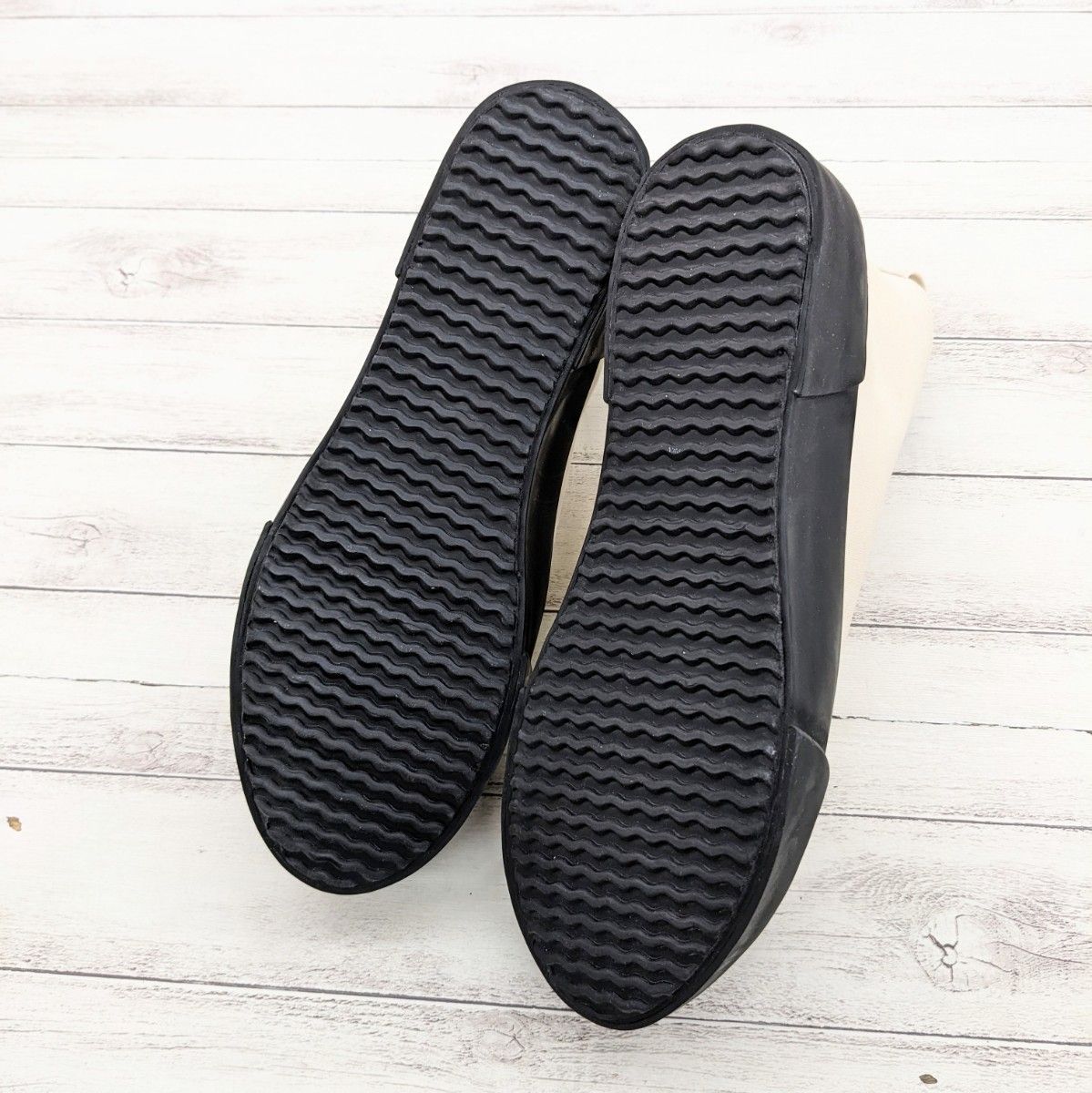 ⭐️未使用級⭐️ JIL SANDER ハイカットスニーカー　キャンバス　アイボリー 未使用品 JIL SANDER ジルサンダー ハイカット キャンバス