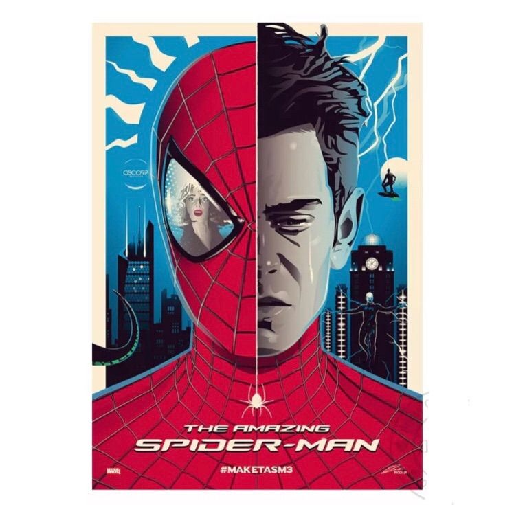 A4】アメイジングスパイダーマン マーベル MARVEL ポスター アート