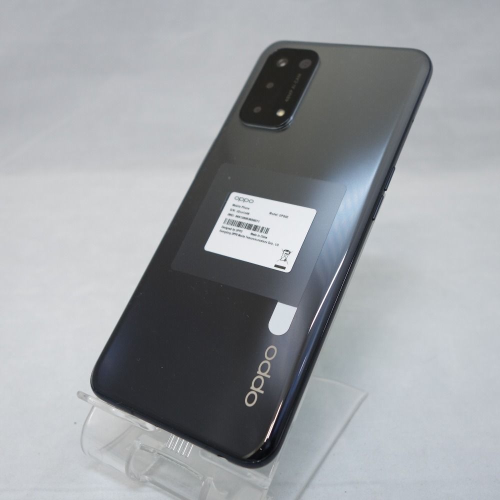 OPPO - OPG02 OPPO A54 5G シルバーブラック au スマホ(未使用品) 中古】 OPPO A54 5G OPG02 シルバーブラック au SIMロック解除済