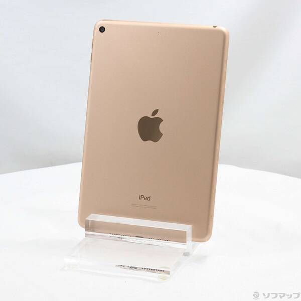 中古品〕 iPad mini 第5世代 256GB ゴールド FUU62J／A Wi-Fi【262】 mini