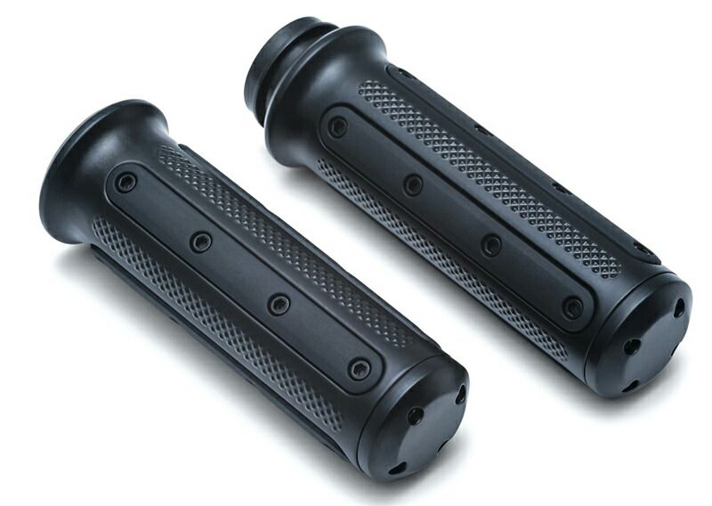 HEAVY INDUSTRY グリップ サテンブラック 電子スロットル