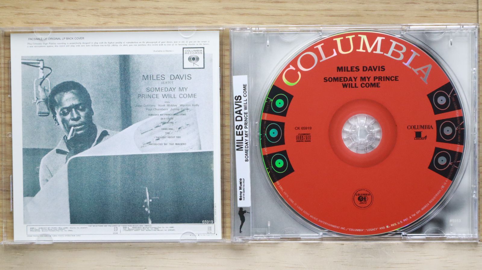 輸入盤CD☆マイルス・デイビス/Miles Davis□ Someday My Prince Will