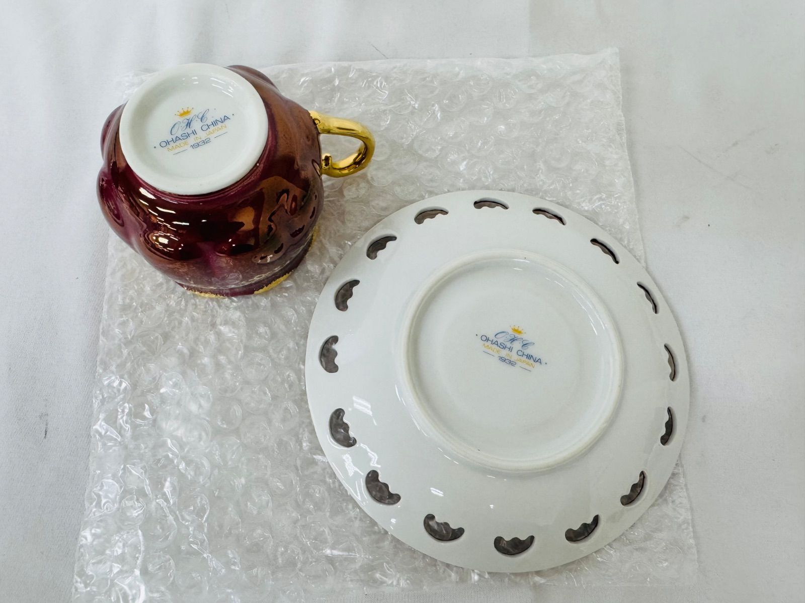 新品同様】 1932 大橋陶器 OHASHI CHINA 日本高級ブランド 洋食器