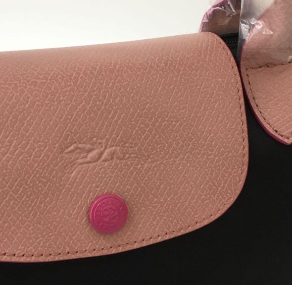 未使用 ♢LONGCHAMP ロンシャン ハンドバッグ エッフェル塔刺繍