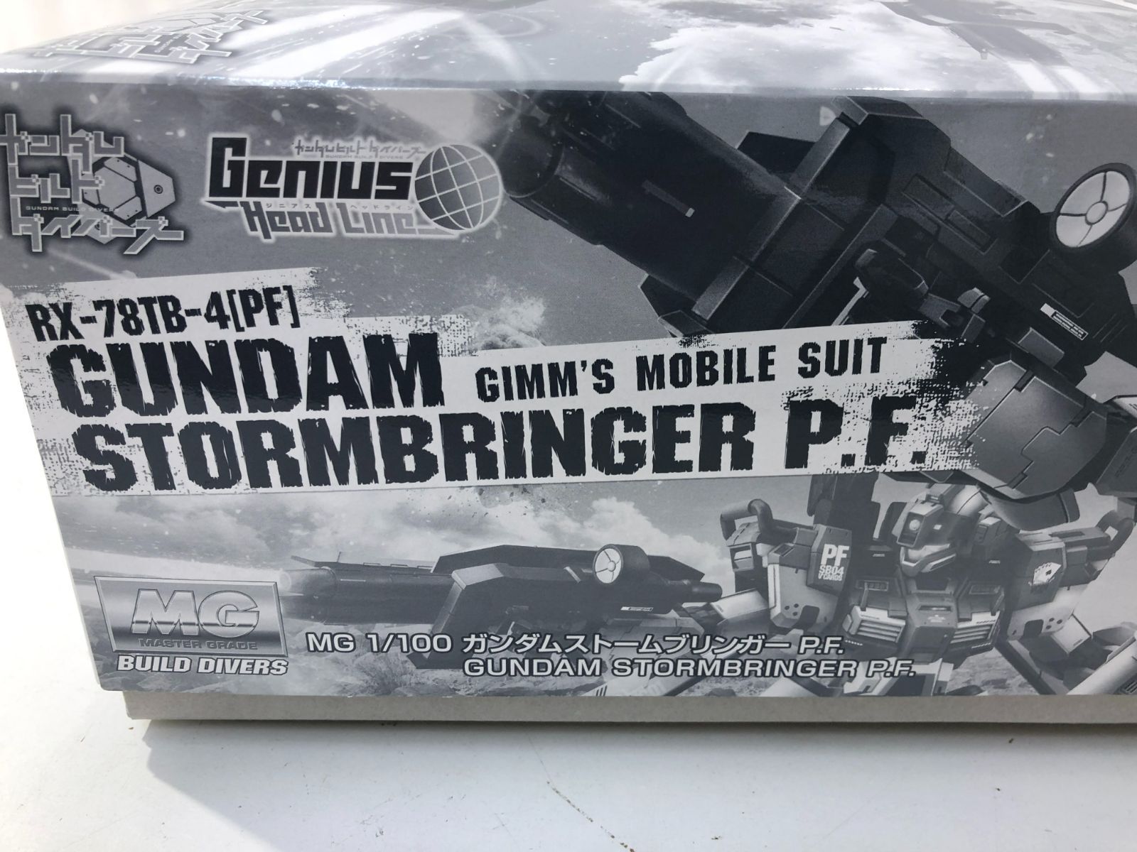 七重浜店42-4-0905】BANDAI MG ガンダムストームブリンガー P.F.