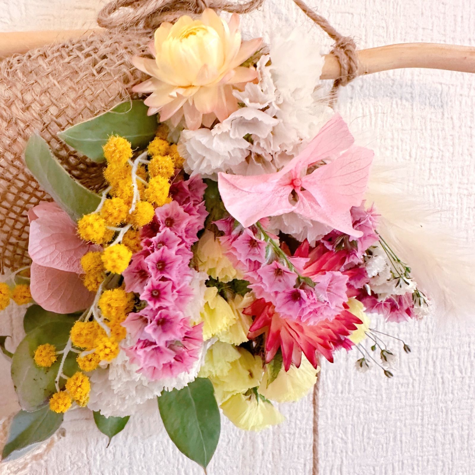 ドライフラワー ガーランド スワッグ リース Amazon.co.jp: ドライフラワースワッグ 横長スワッグ ガーランド