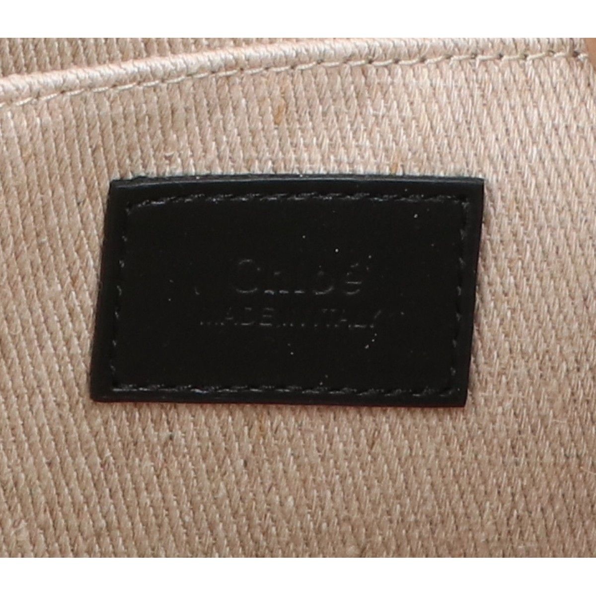 CHLOE クロエ 【美品】CHC23US397I60001 ウッディ オールレザー  