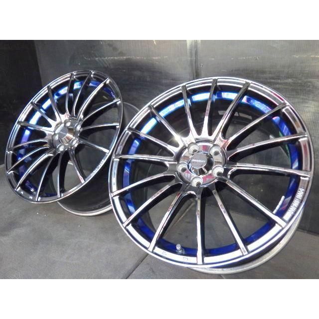 1665】◇Weds Sport SA-15R ホイール◇18x7.5J 5穴 PCD100 +45◇2本