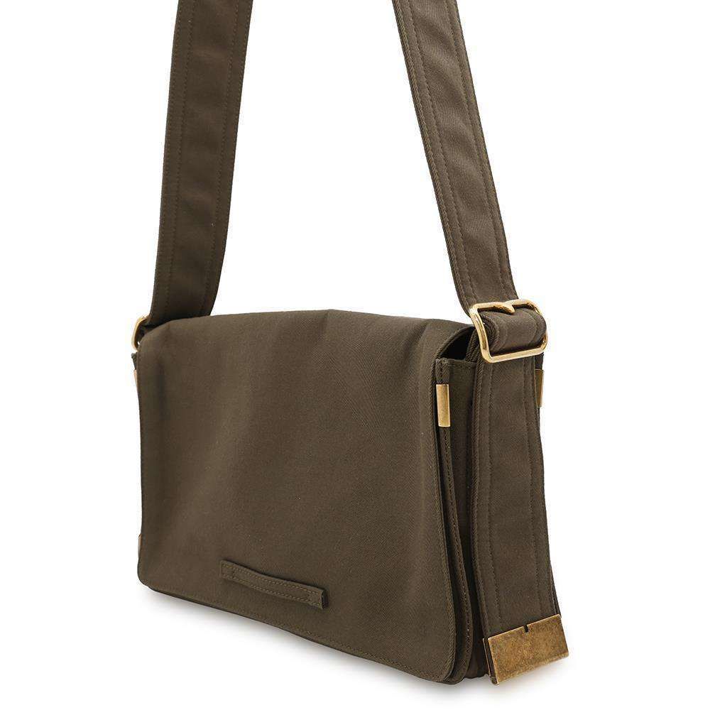 【中古】バーバリー Trench ショルダーバッグ ボディクロス スモール ロゴ 刺繍 8092089 カーキ 鞄 メンズ Burberry(バーバリー) クロスバッグ (カーキ) 中古】バーバリー Trench