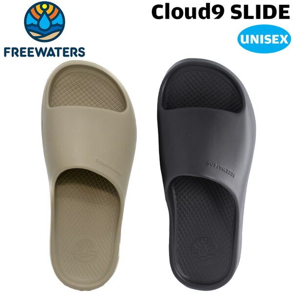 サンダル 24SS WATERS フリーウォータース CLOUD9 SLIDE クラウドナインスライド ビーチ プール ストリート