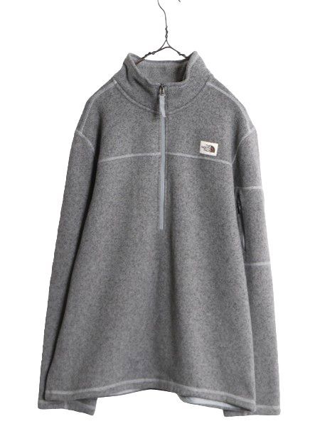 THE NORTH FACE / フリースジャケット/XL/ポリエステル/GRY/NF0A39NE/ゴードンライオンズ ノースフェイス ゴードン ライオンズ 1/4 ジップネック XL フリース 紺