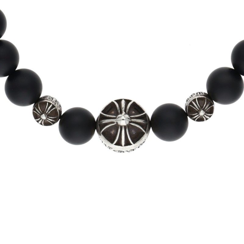 8mmオニキスビーズブレスレット メンズ