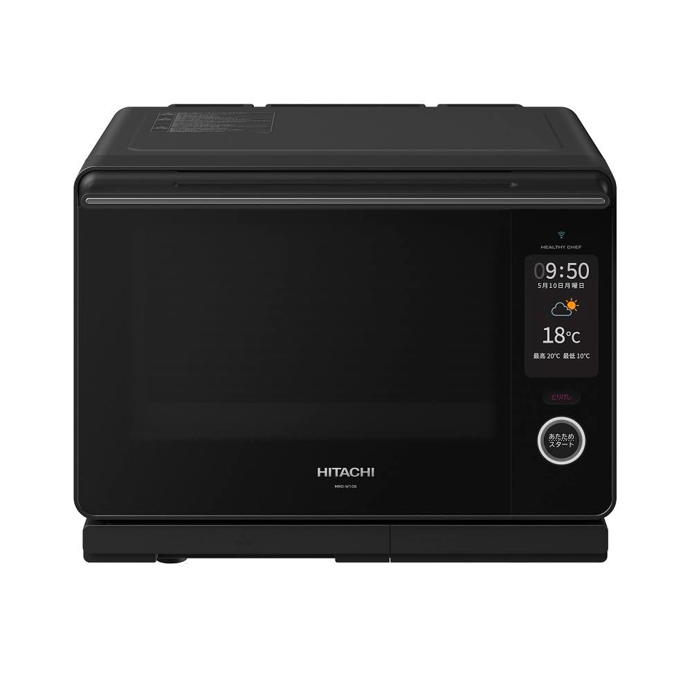 日立(HITACHI) オーブンレンジ ヘルシーシェフ 30L MRO-W10B K