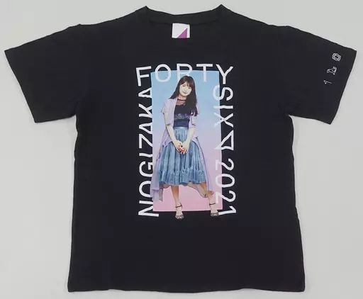 中古】衣類 [単品] 高山一実 個別Tシャツ ブラック Sサイズ 「乃木坂46