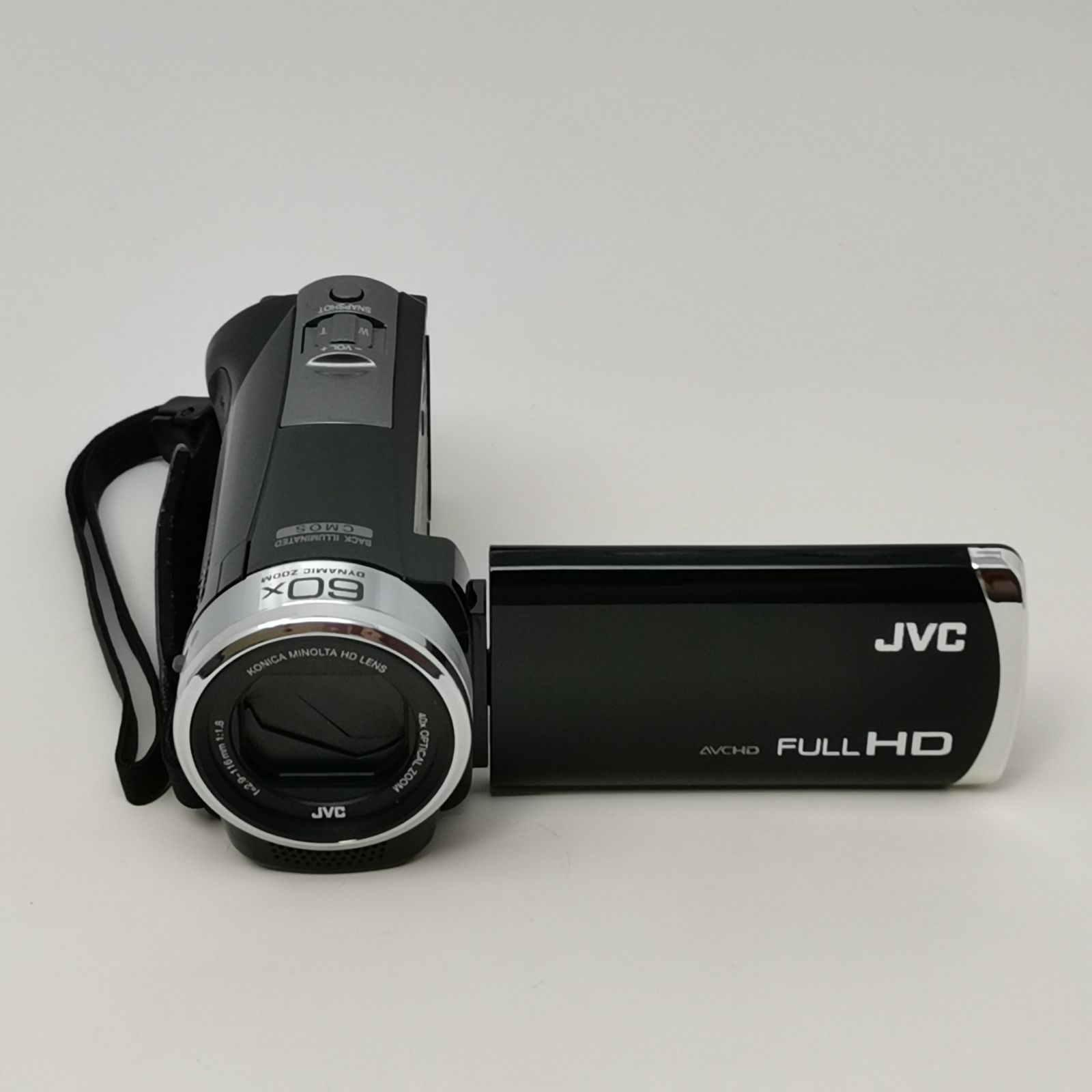 JVC ビデオカメラ ブラック GZ-HM133-B 充電器ないため動作