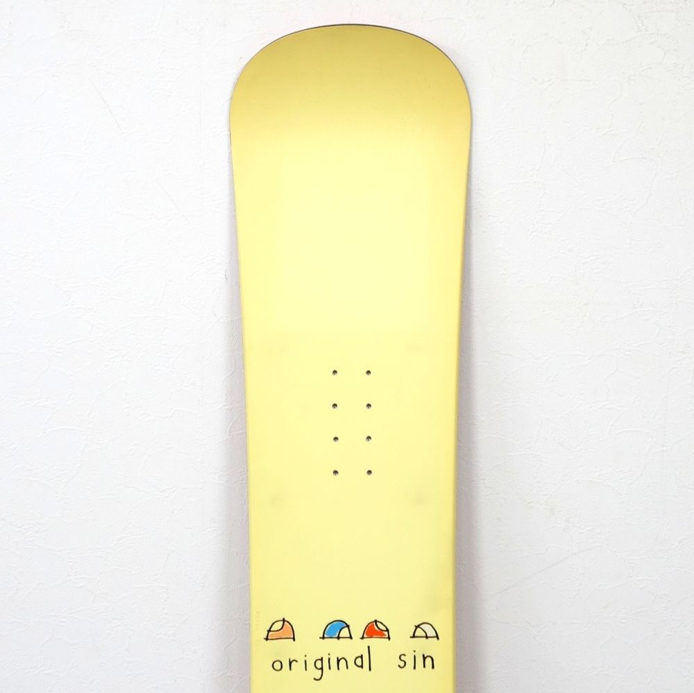 シン SIN  BOARD スノーボード 152cm 板 板のみ フランス製 スノボ デッキ アウトドア 152cm シン SIN SNOW BOARD スノーボード 152cm 板 板のみ フランス製