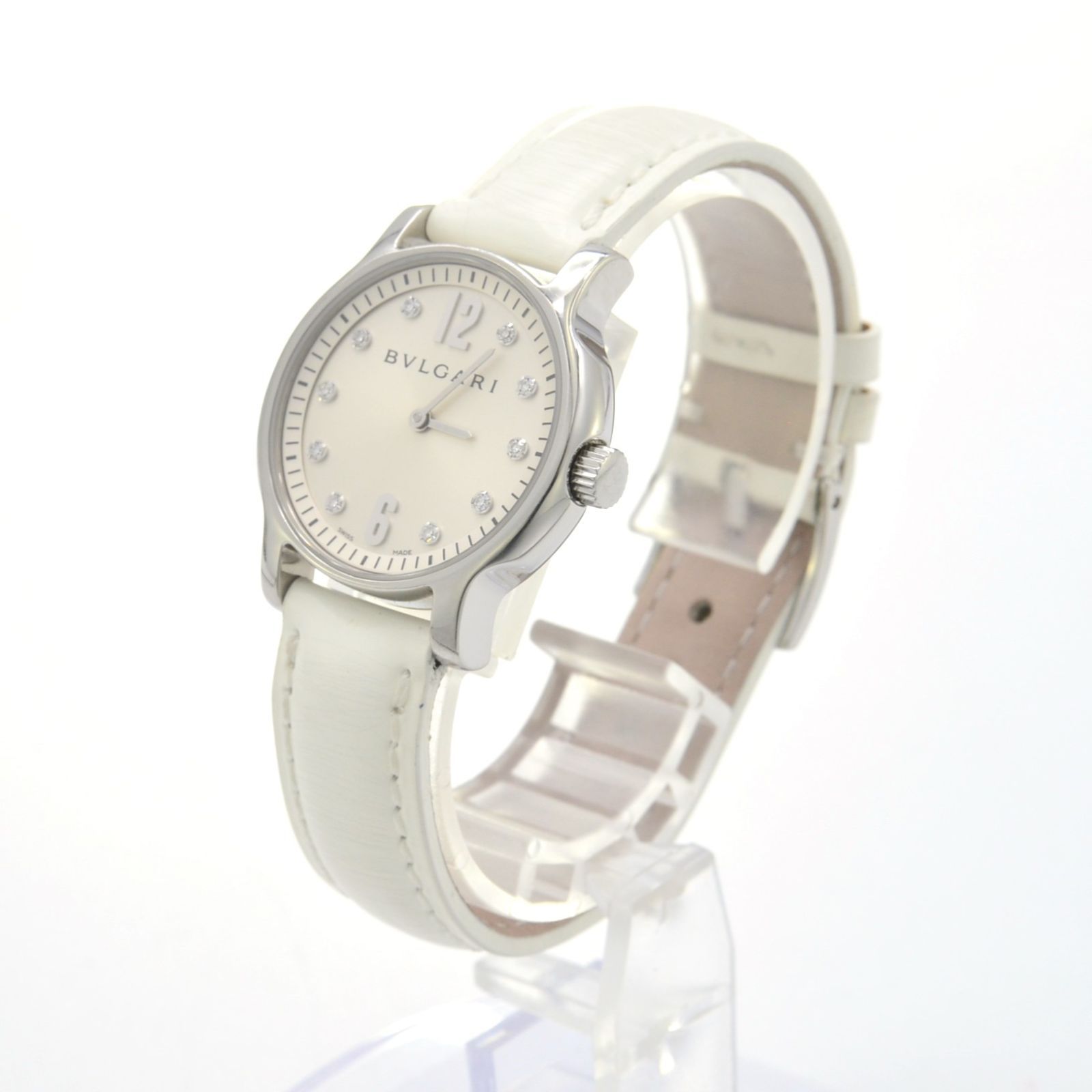 BVLGARI】ブルガリ ソロテンポ ST29S 白文字盤 QZ レディース