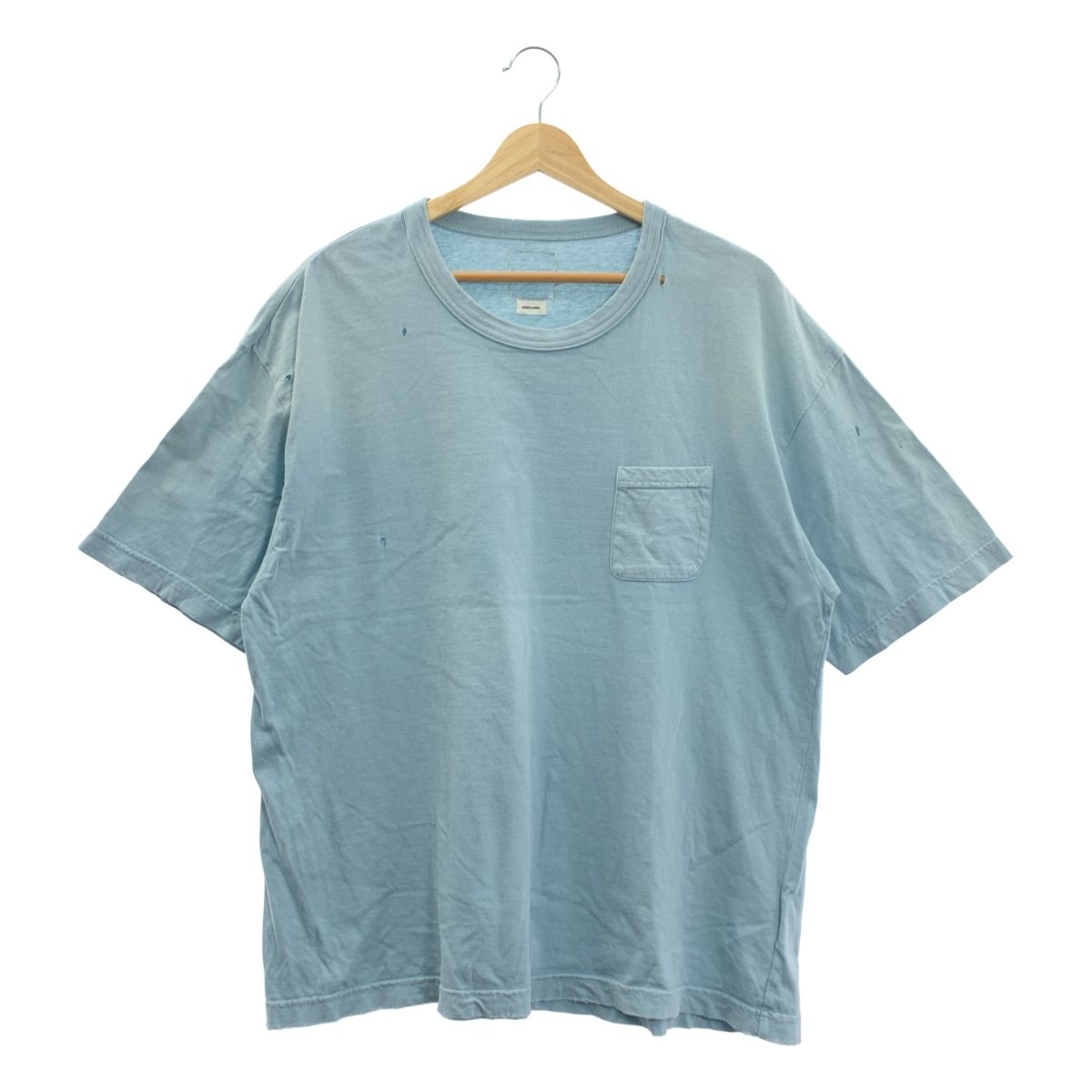 S⁄S | CRASH : JUMBO クルーネック VISVIM AMPLUS TEE S/S CRASH OFF WHITE