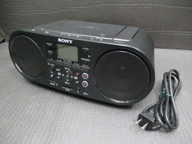 SONY ソニー 2017年製 CDラジオ ZS-RS81BT リモコン無し