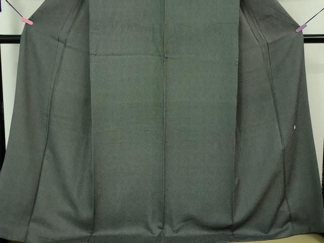 平和屋着物□極上 江戸小紋 染士：服部光擴 行儀 黒×白 ロング丈 逸品  