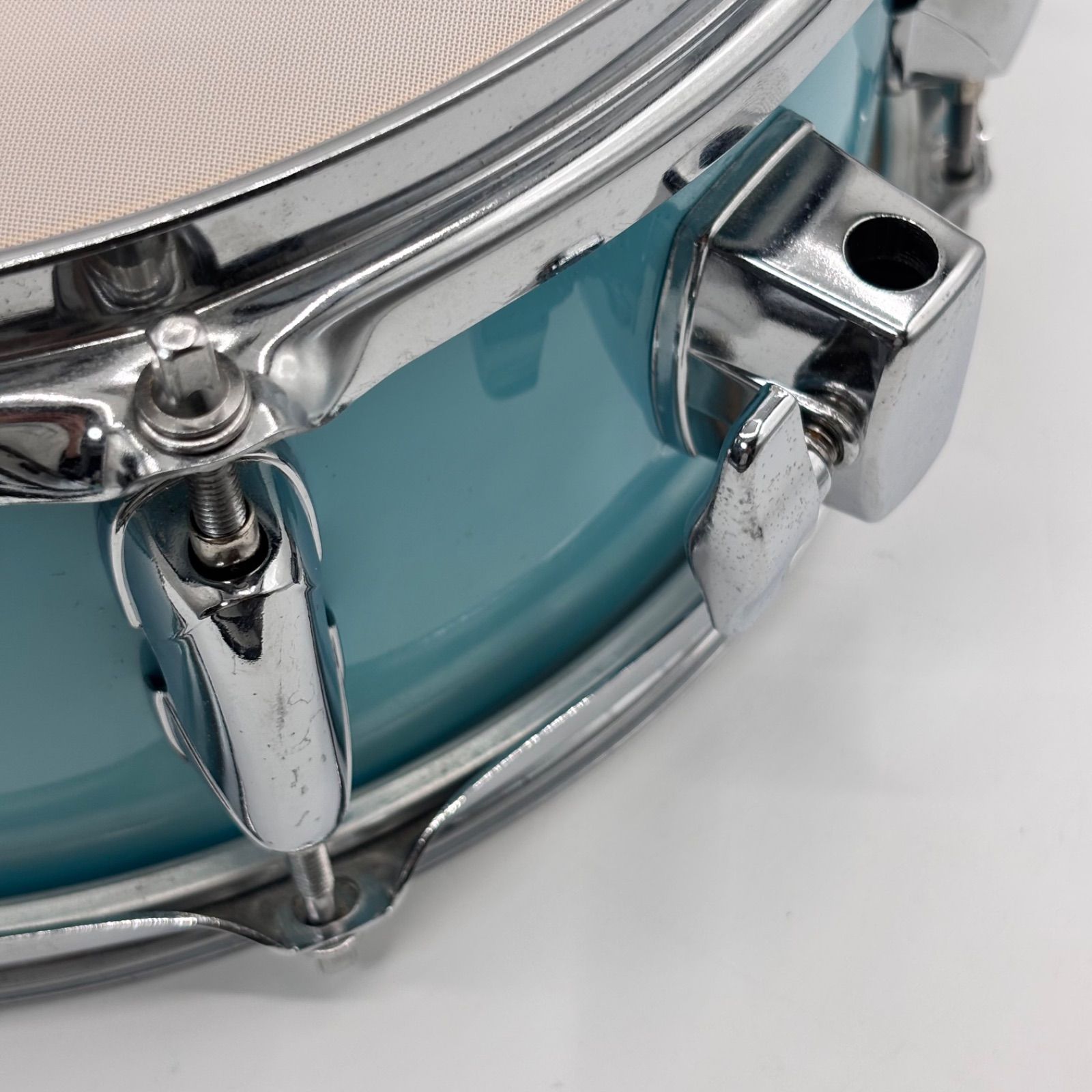 スネアドラム アクアブルー