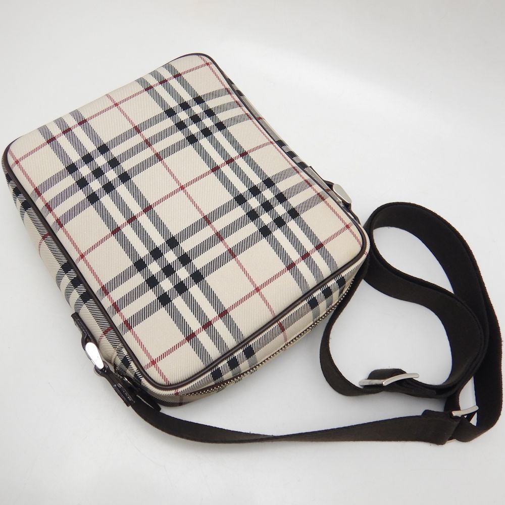 BURBERRY バーバリー ショルダーバッグ ノバチェック ナイロン