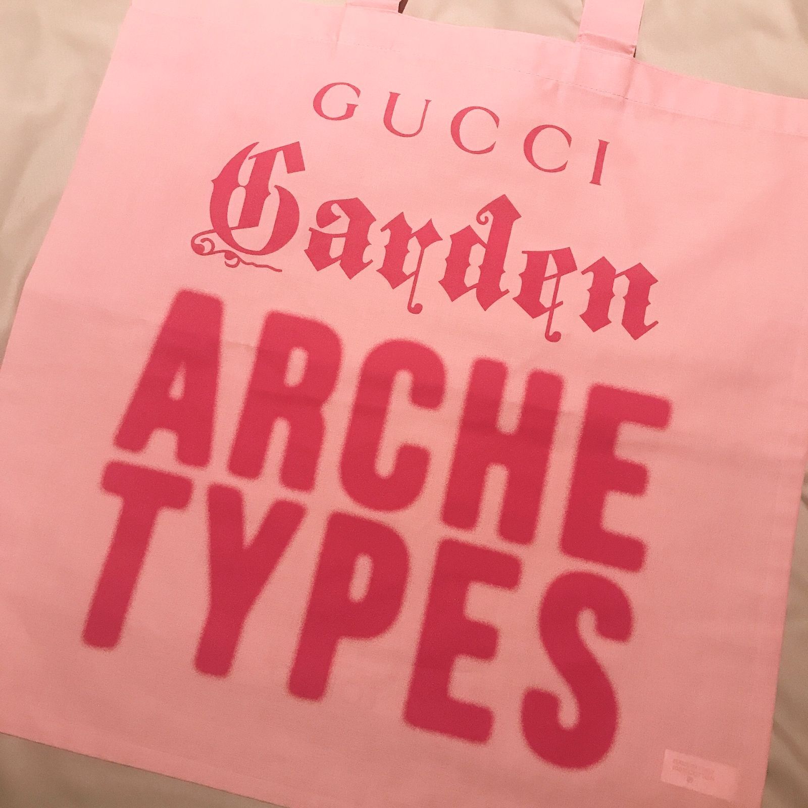 グッチガーデン 東京限定エコバッグ☆ARCHE TYPES 完売品 ロゴ入  