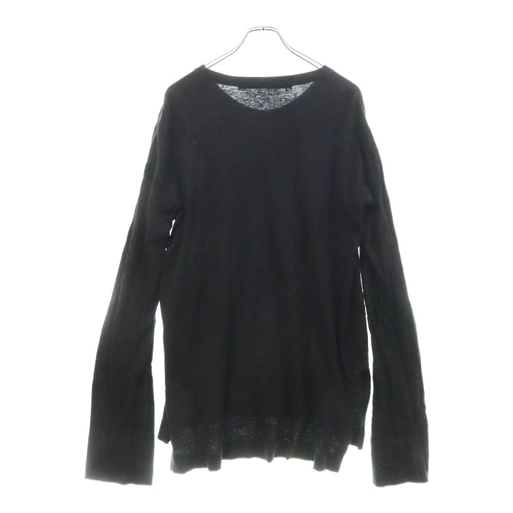 julius長袖カットソー JULIUS/黒 長袖カットソー