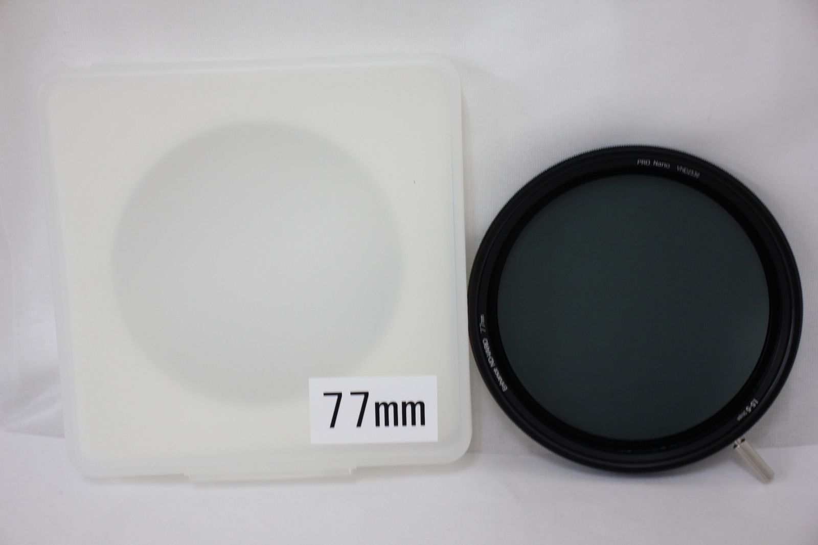 返品保証 Nisi Enhance ND-Vario 1.5-5stops Pro nano VND2530 77mm フィルター M7472