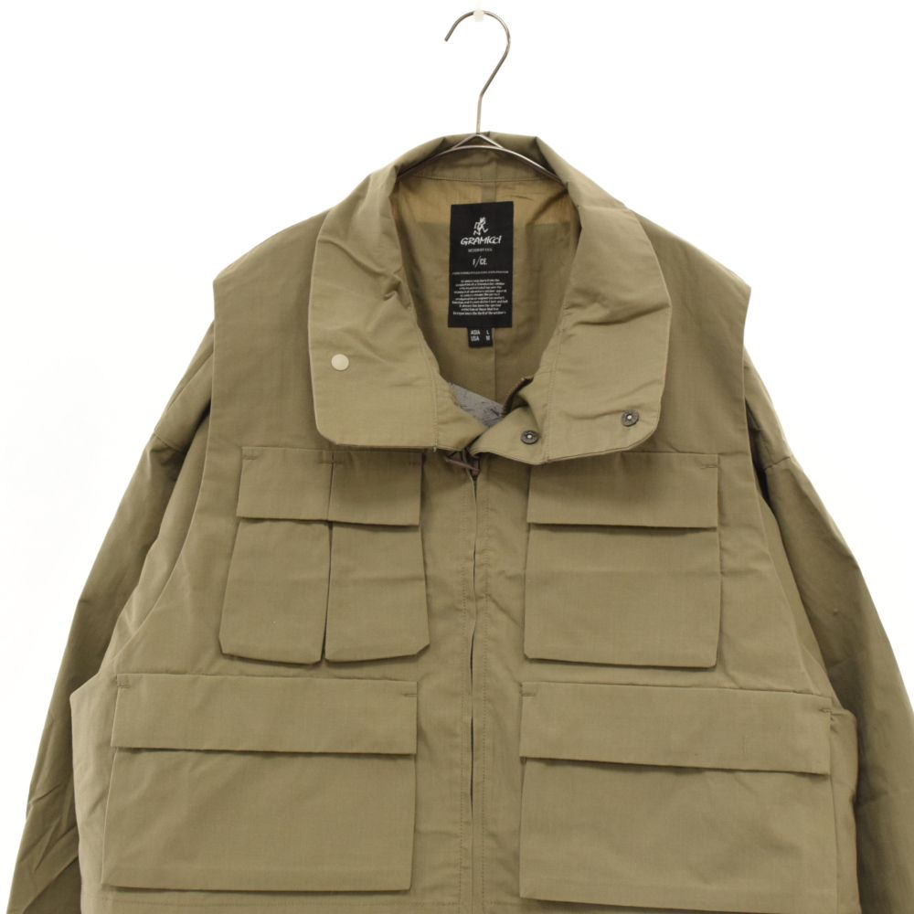 GRAMICCI (グラミチ) LAYERED OUTERWEAR GUJ2-F3005 レイヤード モッズコートジャケット ベージュ - メルカリ