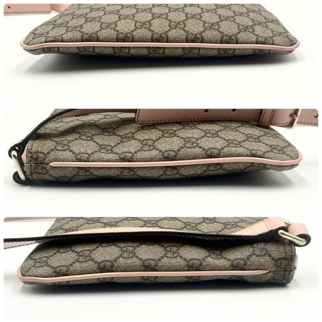 グッチ サコッシュ ショルダーバッグ PVC GGスプリーム レザー DECORATOM_COM_BR