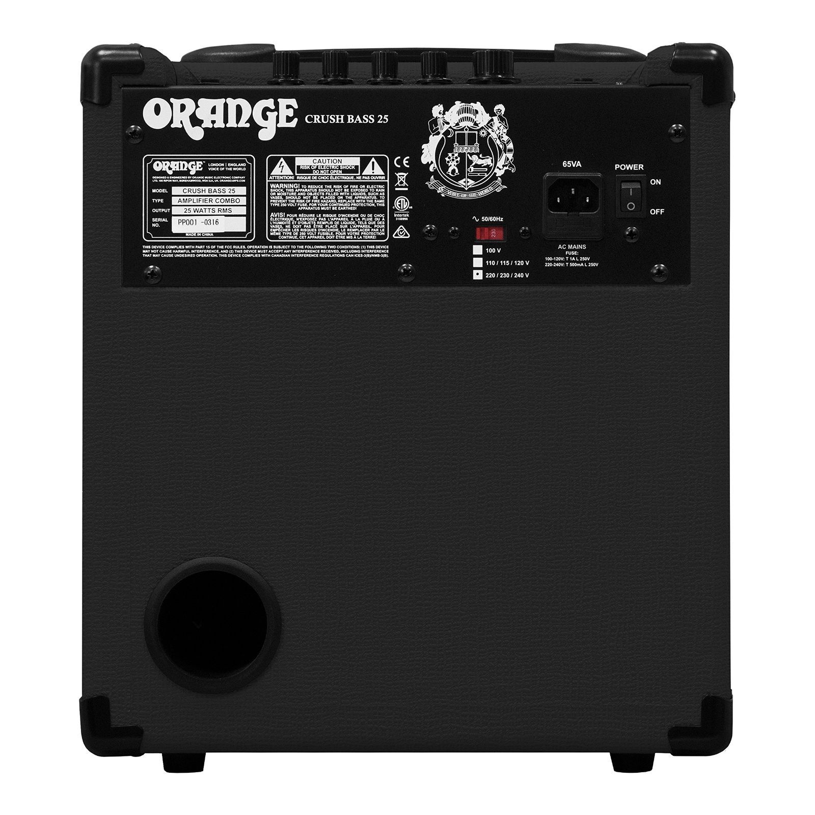 在庫処分Orange Crush Bass 25ワットベースギターアンプコンボ