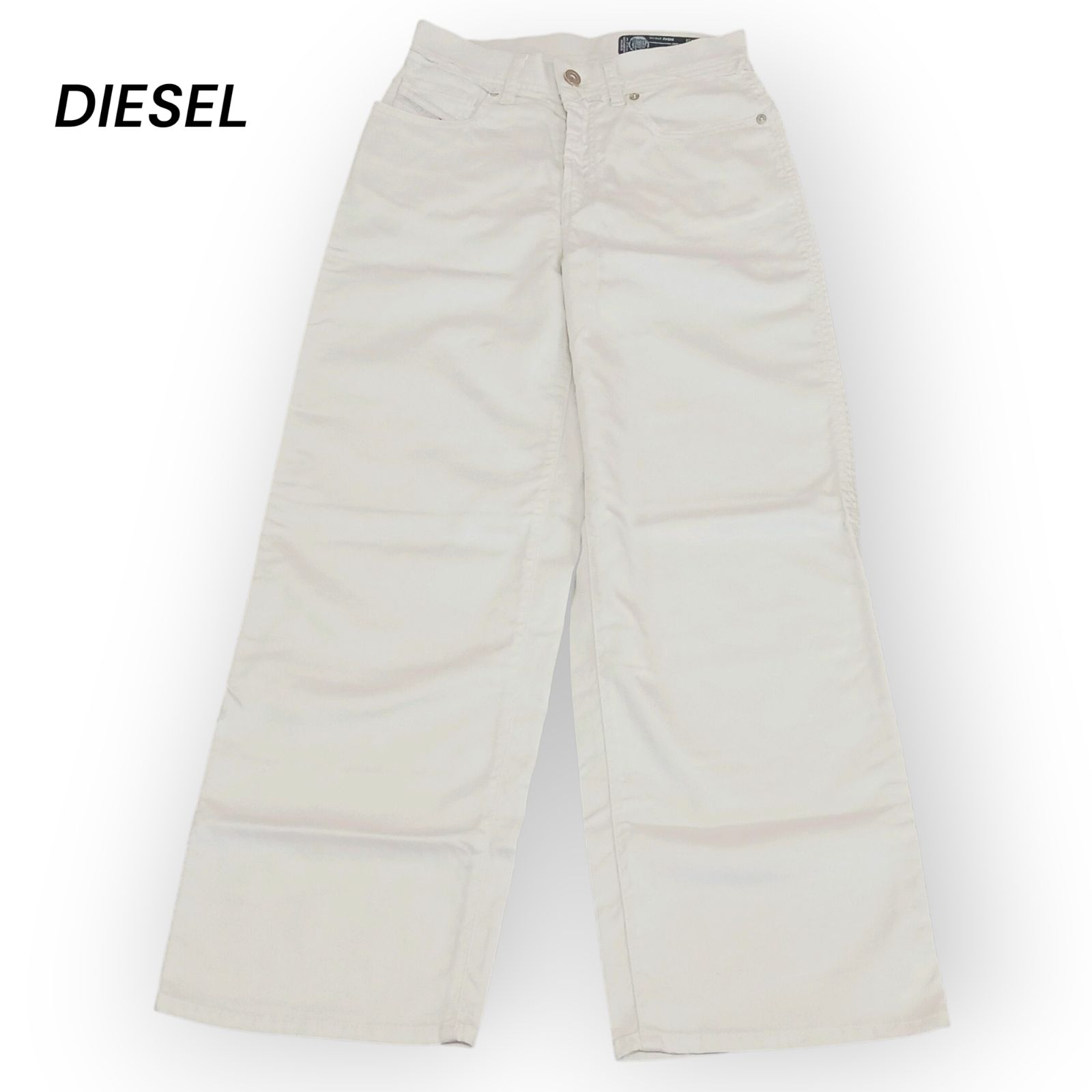 新品】DIESEL ホワイトデニム Widee レギュラーストレート 定価