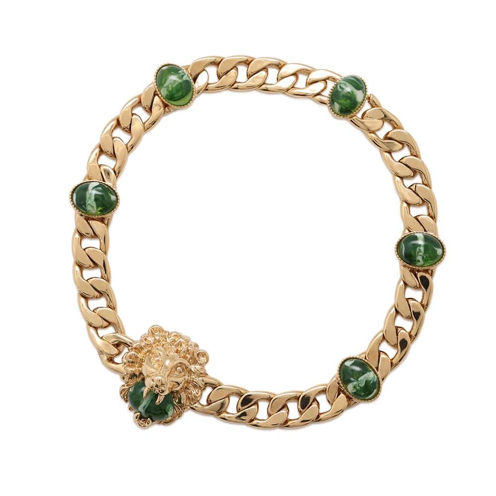 グッチ ネックレス ライオンヘッド チョーカー GUCCI アクセサリー 