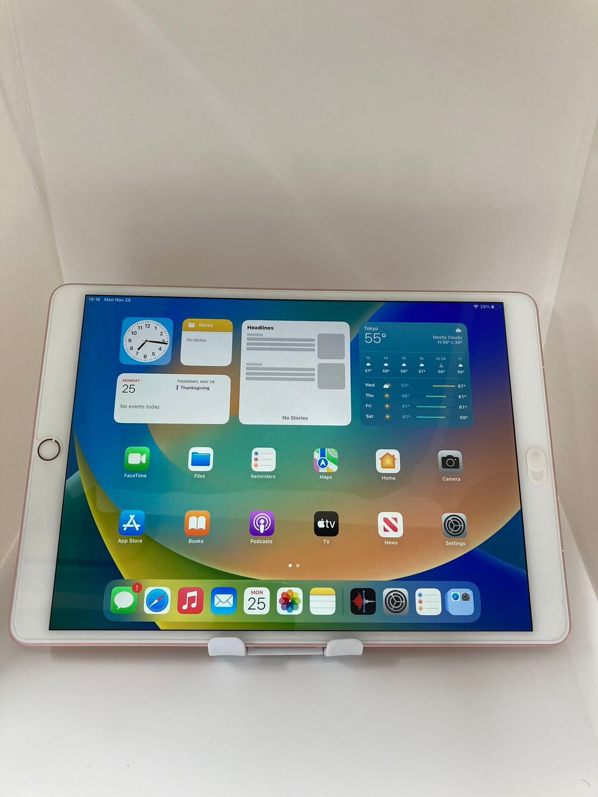 美品 iPad Pro 10.5インチ 512GB ローズゴールド - SIMフリーモデル、元箱・付属品完備