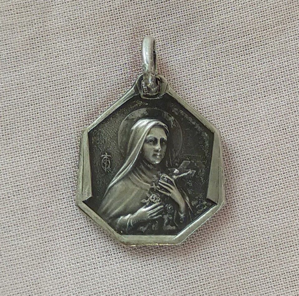 フランス メダイ 聖テレジア リジュー テレーズ メダイ アンティーク