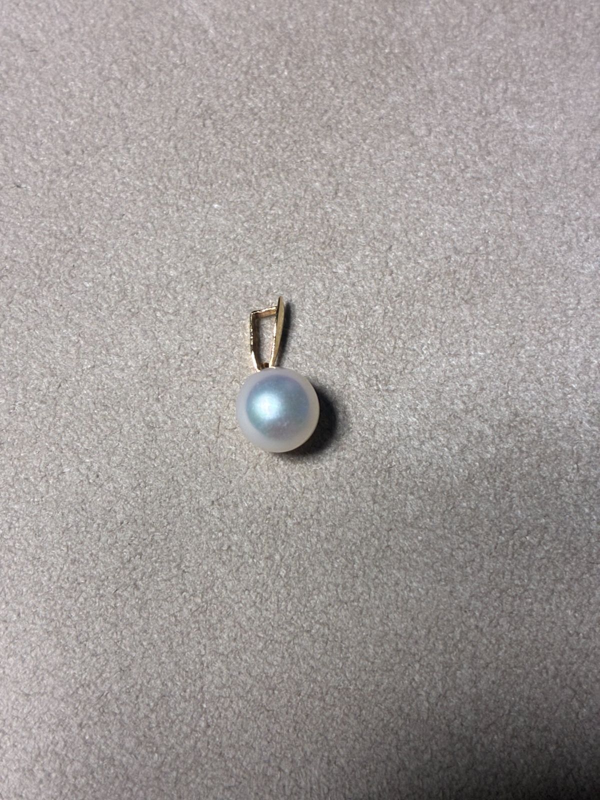 K18 ネックレストップパール トップ 0.8g B25093928