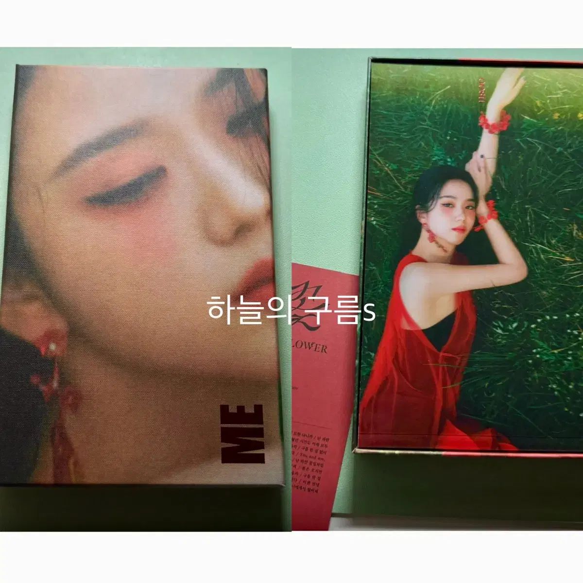 BLACKPINK JISOO ジス ME 通常 トレカ Red コンプ s-l400.jpg