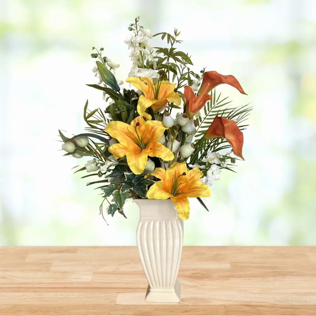 デルフィニウムアレンジメント