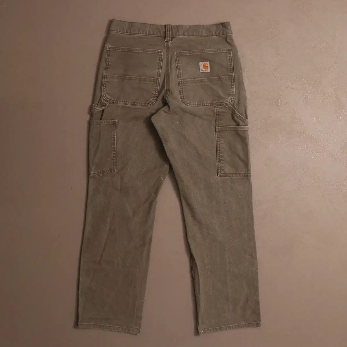 Carhartt カーハート ダブルニー ワークパンツ カーキ A1299