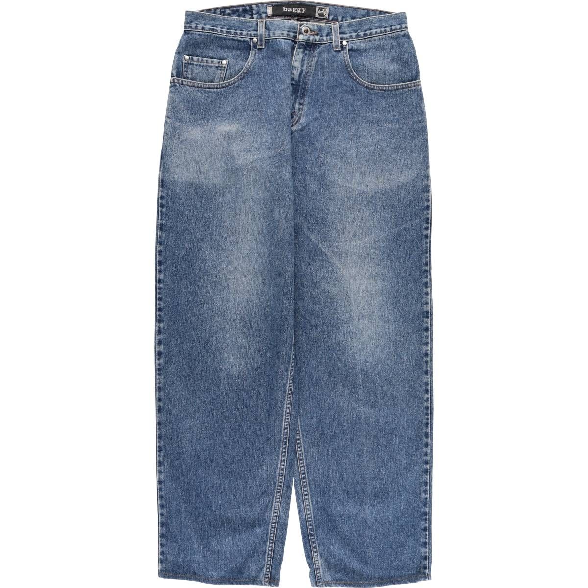 古着 00年代 リーバイス Levi s SILVER TAB シルバータブ BAGGY バギー テーパードデニムパンツ メンズw34相当|evb031826