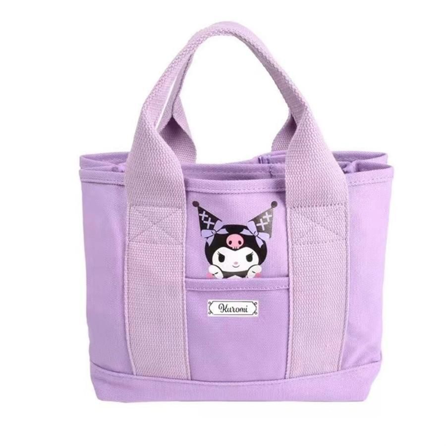 ハローキティ クロミ マイメロディ シナモロール 買い物 手提げ 収納ポーチ 弁当 かわいい おしゃれ 人気