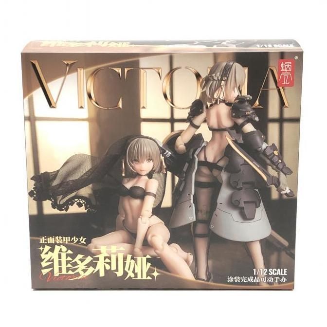 【中古】開封・腕パーツ破損）SNAIL SHELL(蝸之殻) 正面装甲少女 ヴィクトリア 1/12[24]