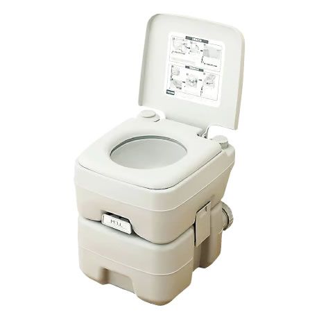 本格派 ポータブルトイレ 水洗トイレ 20Lタイプ 水洗 簡易トイレ 水洗便座 予備トイレ 大容量 タンク アウトドア キャンプ 災害 緊急 防災グッズ