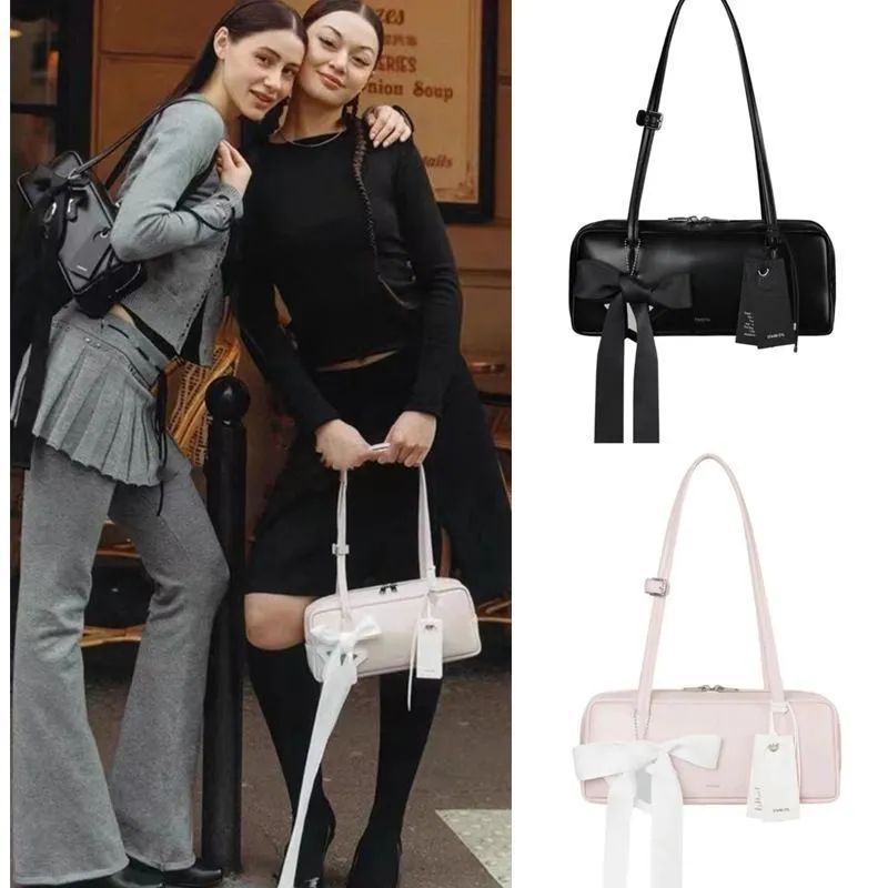 STAND OILスタンドオイル More Baguette Bag ブラック 韓国の