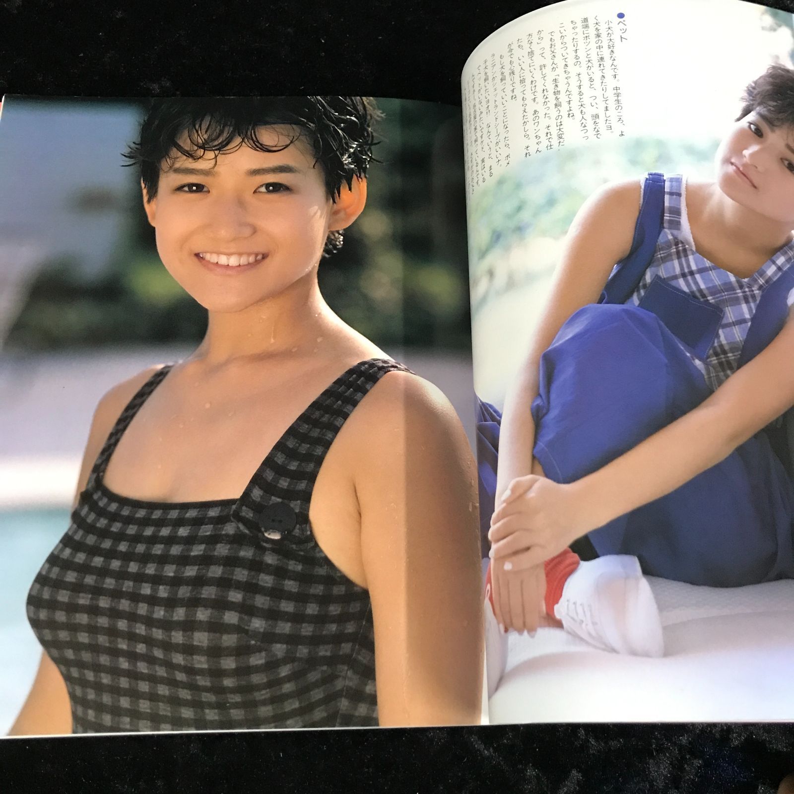 岡田有希子写真集 もっと逢いたい…有希子 DELUXEマガジン - ミツバチ