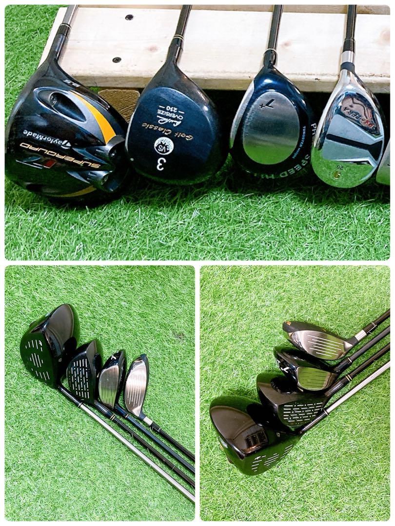 テーラーメイド オールM6 12本セット メンズゴルフ 初心者 入門 人気モデル 楽天市場】【中古】テーラーメイド オールM6 12本セット メンズ