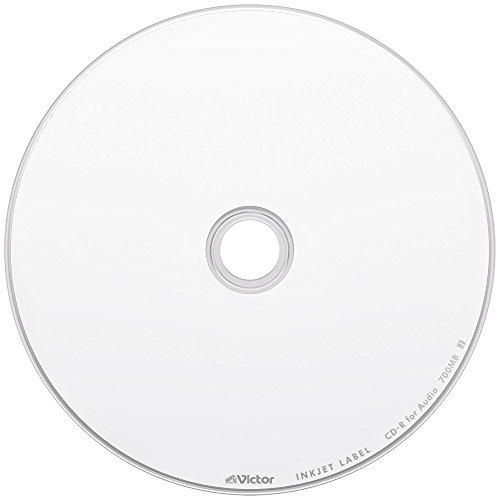  ビクター Victor 1回録音用 CD-R 片面1層 80分 ホワイト CD-R 録音用メディア