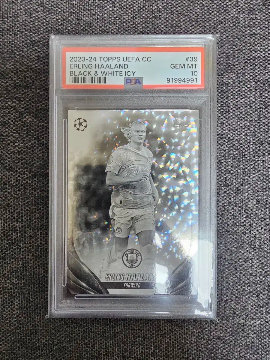 サッカーカード マンチェスターシティ ハーランド 150 チャン・ハンジョン psa10